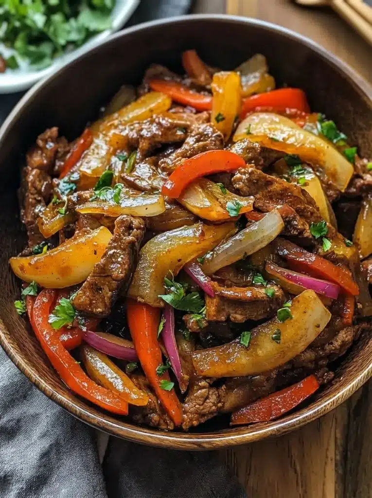 Peruvian Lomo Saltado