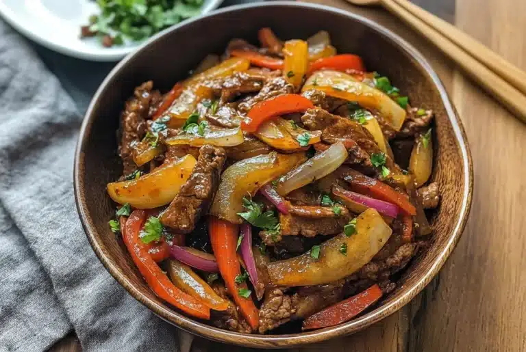 Peruvian Lomo Saltado