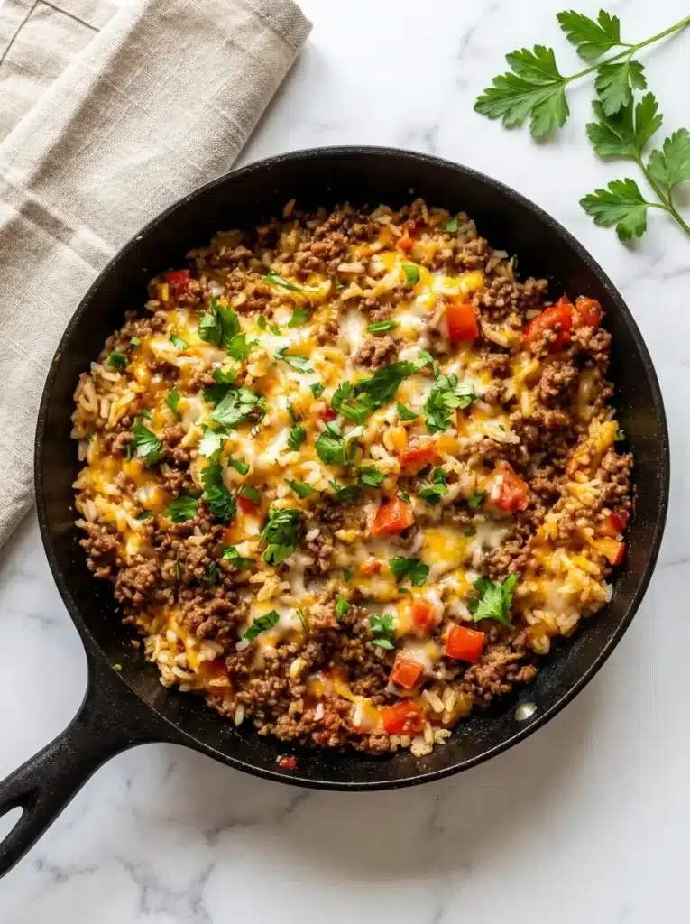 Quick Ground Beef Dinner Recipe