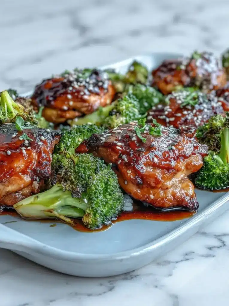 Sheet Pan Teriyaki Chicken