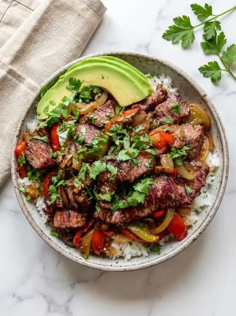 Steak Fajita Bowl