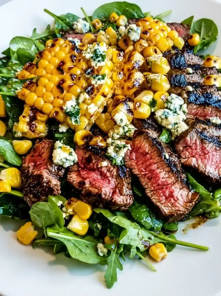 Steak Salad with Balsamic Dressing