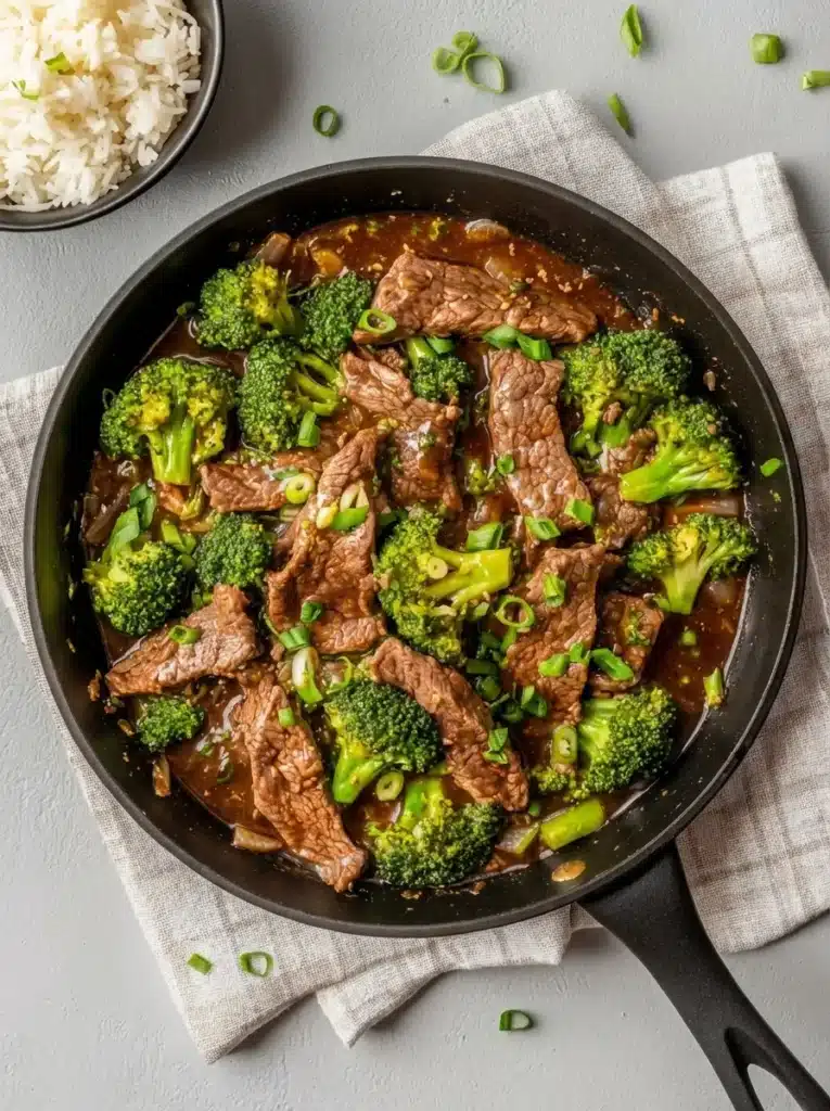 Steak and Broccoli Stir Fry