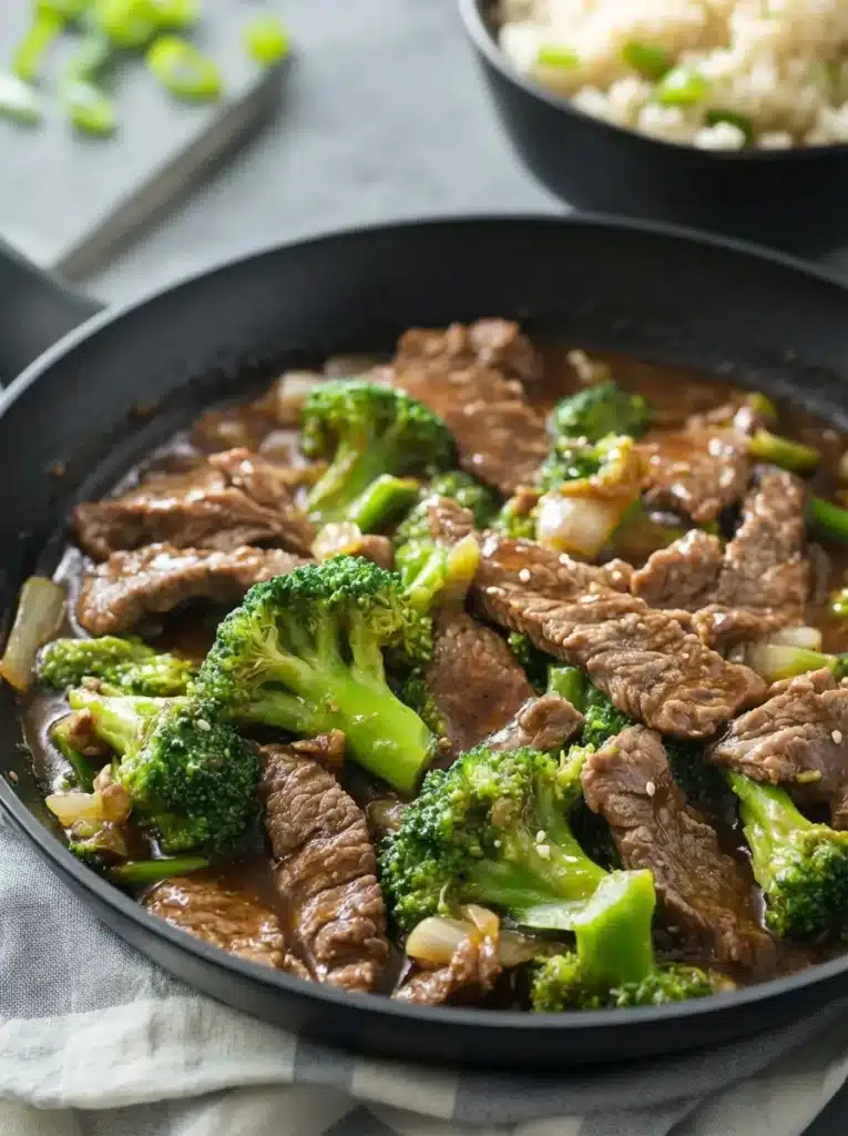 Steak and Broccoli Stir Fry