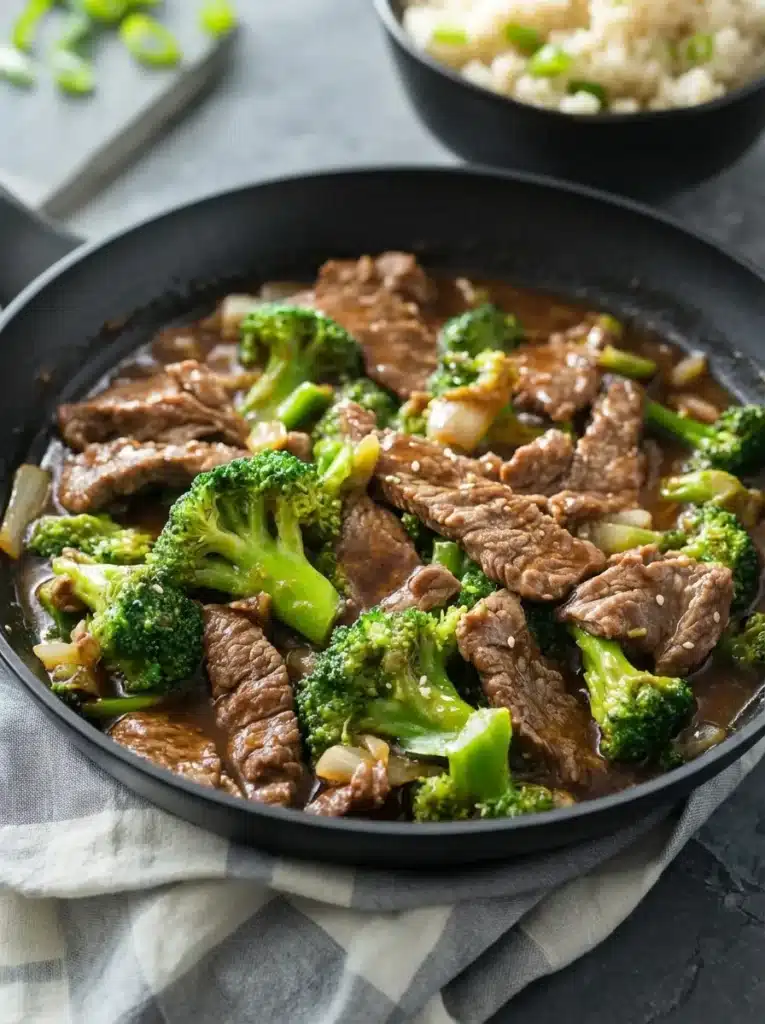 Steak and Broccoli Stir Fry