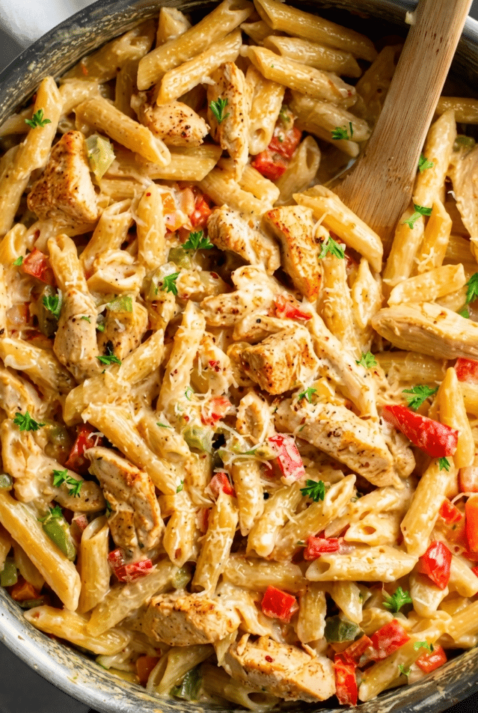 Pot Creamy Cajun Chicken Pasta