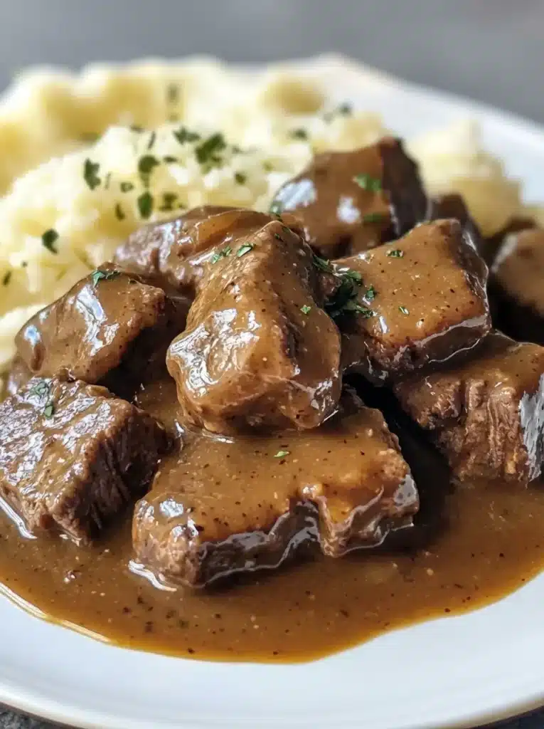 beef tips crock pot recipe