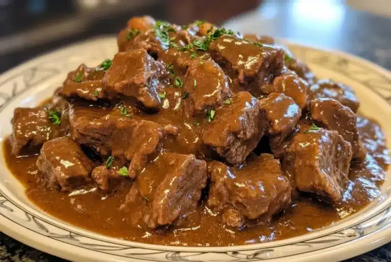 beef tips crock pot recipe