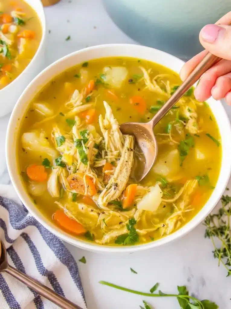 bone broth soup recipe chicken
