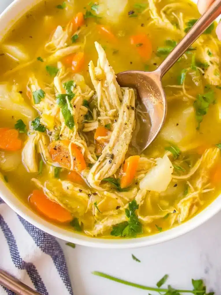 bone broth soup recipe chicken