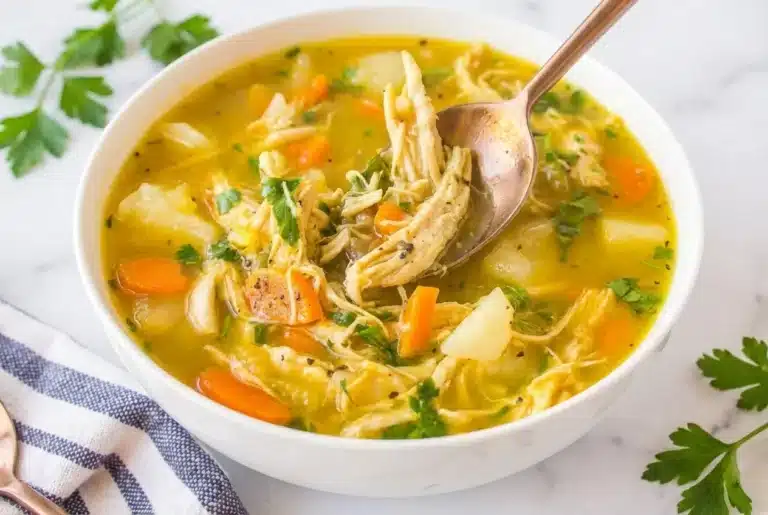 bone broth soup recipe chicken